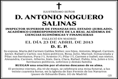 Antonio Noguero Salinas